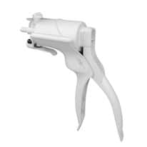 Hand-operated vacuum pump (without gauge), 32 mL/stroke, PVC body
