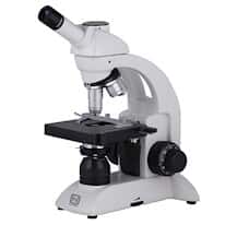 National Optical Compound Monocular Microscope with 4-Hole Objective Turret and Camera Port, 4X/10X/40X
