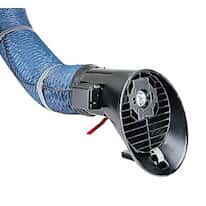 Nederman High-Efficiency Fume Extractor Arm with Light, 84"L