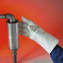 Newtex Industries ZG1 High-Temp Gloves, 1000 F, 14"L, One-Size; One Pair