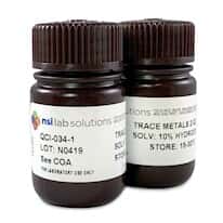 NSI Lab Solutions QCI-034 Trace Metals QC Concentrate, Certified Reference Material; 21 mL