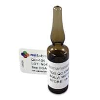 NSI Lab Solutions QCI-104 TOX QC Concentrate, Certified Reference Material; 5.5 mL