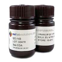 NSI Lab Solutions QCI-143 Uranium QC Concentrate, Certified Reference Material; 21 mL