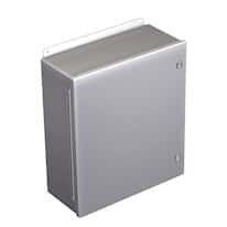 nVent Hoffman A8066CHFL Type 4 Quarter-Turn Fast Latch Steel Junction Box