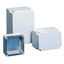 nVent Hoffman Q18138PCECC QLINE E Wall-Mount Enclosure, polycarbonate with clear cover