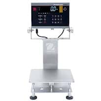 Ohaus i-D61XWE5K1S6 Defender 6000 Advanced Washdown Scale, 10 lb x 0.001 lb, Stainless Steel Indicator 