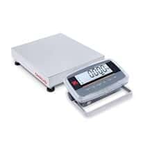 Ohaus i-D61PW50WQR5 Defender® 6000 Hybrid Washdown Scale, 100 lb x 0.005 lb, 12 x 12" Base, Front Mount Polycarbonate Indicator