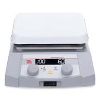 Ohaus Guardian 3000 e-G31HS07C Digital Stirring Hot Plate, 7" x 7", Ceramic; 230 VAC