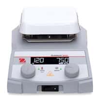 Ohaus Guardian 3000 e-G31HS04C Digital Stirring Hot Plate, 4" x 4", Ceramic; 120 VAC