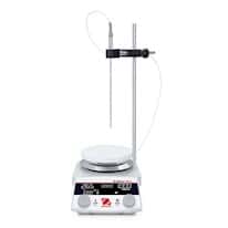 Ohaus Guardian 5000 e-G52HSRDA Digital Stirring Hot Plate Kit, 5.3" dia, Ceramic Coated Aluminum; 120 VAC