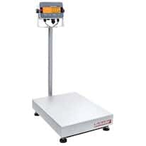Ohaus D33XW150B1L2 Defender® 3000 Hybrid Bench Scale, Column-Mount SS Indicator, 21.7"x16.5" Platform, 150kg x 20g
