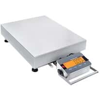 Ohaus D33XW150C1X5 Defender® 3000 Washdown Scale, Front-Mount SS Indicator, 25.6"x19.7" Platform, 150kg x 20g
