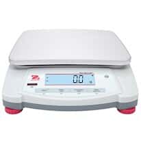 Ohaus NVT6201 Navigator Portable Toploading Balance 6,200 g x 0.1 g with Touchless Sensors 