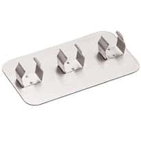 Ohaus Genie SI-1125 Clip Plate, Holds 3 Tubes; 28-30 mm Diameter