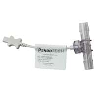 PendoTech Single-Use Temperature Sensor, Non-Sterile, Polysulfone, 1/2" Hose Barb