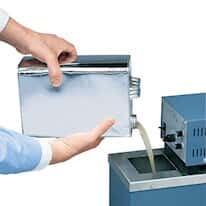 PolyScience Bath Fluid, Ethylene Glycol Solution, -25 to 100 C, case of five 1/2-gal