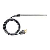 Process Technology VS.5211 Immersion Heater, Three 304 SS Rod s, 6" L Heated Area, 500 Watts, 240 V