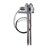 Process Technology VX.5211 Immersion Heater, Three PTFE Coated Rod s, 6" L Heated Area, 500 Watts, 240 V