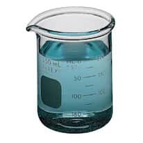 Pyrex 1003-150 Brand 1003 Griffin Heavy-Duty Beaker, 150 mL, 12/pk