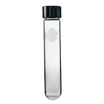 Pyrex 9825-38 Culture Tube with screw cap; 170 mL, pack of 12
