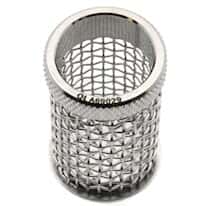 QLA Standard Push-On Style Basket for Distek, 10 Mesh, 316 SS; Serialized