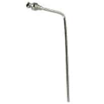 QLA Bent 316 SS Cannula Compatible with Agilent, VanKel, and Varian Dissolution Apparatus, for 900 mL vessel, 4.75"L, 1/8" OD; SS Luer Lock