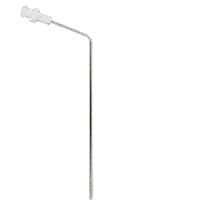 QLA Bent 316 SS Cannula for Hanson, 4.75"L, 1/16" OD; PVDF Luer Lock