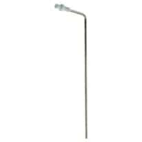 QLA Bent 316 SS Cannula for Hanson, 4.75", 1/8" OD; PVDF Luer Lock