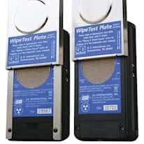 Radiation Alert WIPE TEST PLATE Wipe Test Plate for 8191010