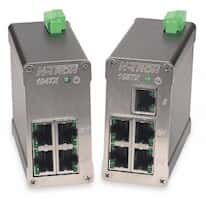 Red Lion 105TX Ethernet Switch, Five 10/100BaseTX RJ-45 Port