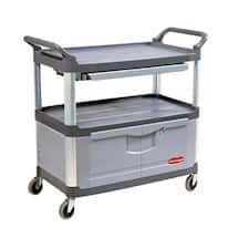 Rubbermaid 4094 X-tra Instrument Cart, 40-5/8"L x 20"W x 37-13/16"H