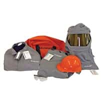 Salisbury by Honeywell SK40LT-M Arc Flash Protective Flash Suit Kits, lightweight material, 40 cal/cm2, medium