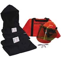 Salisbury by Honeywell SKJP11- Arc Flash Protective Jacket/Overpant Kits, 11 cal/cm2, extra large