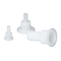 Sani-Tech® Sanitary to Hose Barb Adapter, Straight Adapter, Polypropylene, 1" Ladish Tri-Clamp x 3/8" ID; 1/Each