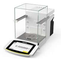 Sartorius MCA36P-3S00-D HWL Cubis® II High-Capacity Micro Balance, 10g/32g x 0.001mg/0.01mg; Activated Ionizer, Motorized Draft Shield