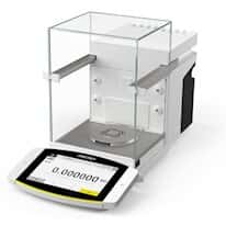 Sartorius MCA66P-3S00-D QP99 Cubis® II High-Capacity Micro Balance, 12g/61g x 0.001mg/0.01mg; Software Package, Manual Draft Shield