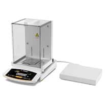 Sartorius Cubis II Semi Micro Balance, 220 g x 0.01 mg, with Automatic Glass Draft Shield and Integrated Ionizer; 100 to 240 VAC, 50/60 Hz