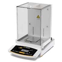 Sartorius Cubis II Analytical Balance, 320 g x  0.1 mg, with Automatic Glass Draft Shield and Integrated Ionizer; 100 to 240 VAC, 50/60 Hz