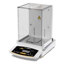 Sartorius Cubis II Analytical Balance, 520 g x 0.1 mg, with Automatic Glass Draft Shield and Integrated Ionizer; 100 to 240 VAC, 50/60 Hz