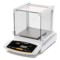 Sartorius Cubis II Precision Balance, 620 g x 1 mg, with Manual Glass Draft Shield; 100 to 240 VAC, 50/60 Hz