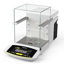 Sartorius MCE66P-3S00-D HWL Cubis® II High-Capacity Micro Balance, 12g/61g x 0.001mg/0.01mg; Activated Ionizer, Motorized Draft Shield