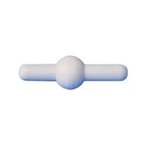 Scienceware F371160003 Saturn Spinbar, Magnetic Stir Bar, 50 mm L; 1/Pk