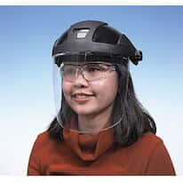 Sellstrom Faceshield with Headgear, Clear PC Shield