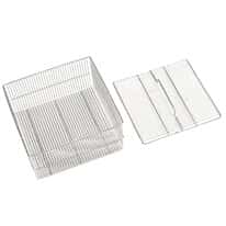 SP Hotpack Basket and Cover for Glassware Washer, General Use, Stainless Steel