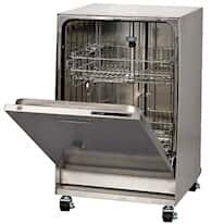 SP Hotpack Glassware Washer, Freestanding, with  DI Rinse, Top and Bottom Spindle Rack Ready; 115V 60 Hz