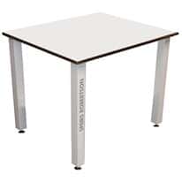 Speirs Robertson AMTR-75x75 AMTR White Trespa (Top) Laboratory Work Table 75x75 cm