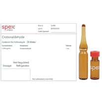 Spex S-990 Crotonaldehyde Organic Standard, 1,000 µg/mL in DI Water; 1 mL