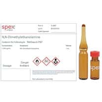 Spex S-2807-PK N,N-Dimethylethanolamine, 1,000 µg/mL in Methanol-P&T; 1 mL; 4/pk