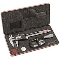 Starrett S766AZ Electronic 6" Caliper and 1" Micrometer Set