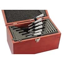 Starrett ST436.1CXRLZ Outside Micrometer Set; 0 to 6"